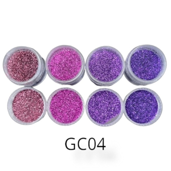 Nail Art Glitter Combinatie - GC04