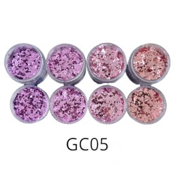 Nail Art Glitter Combinatie - GC05 Nail Art Glitter Combinatie - GC05