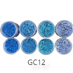 Nail Art Glitter Combinatie - GC12 Nail Art Glitter Combinatie - GC12