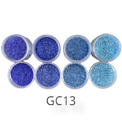 Nail Art Glitter Combinatie - GC13 Nail Art Glitter Combinatie - GC13