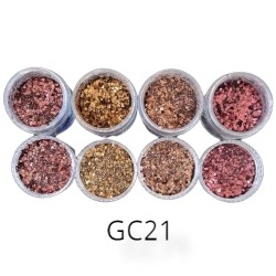 Nail Art Glitter Combinatie - GC21 Nail Art Glitter Combinatie - GC21