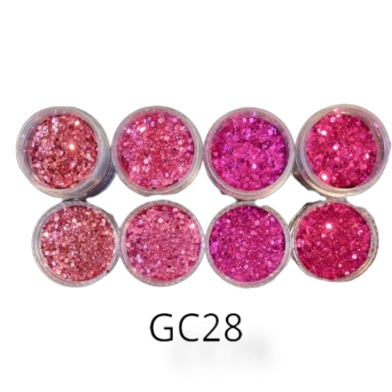Nail Art Glitter Combinatie - GC28