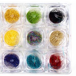 Nailart Color Yarn 12 potjes nr.1 Nailart Color Yarn 12 potjes nr.1