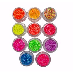 Neon Glitter 11 delig Neon Glitter 11 delig