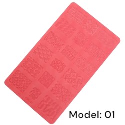 3D Stamping Nail Art Mal - Model 1 3D Stamping Nail Art Mal - Model 1