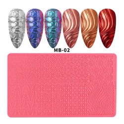 3D Stamping Nail Art Mal - Model 2 3D Stamping Nail Art Mal - Model 2