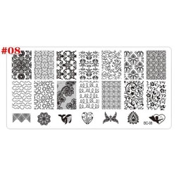 Stempel Nagel Sjabloon BC-08