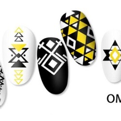 Stempel Nagel Sjabloon OMJ-02 Stempel Nagel Sjabloon OMJ-02