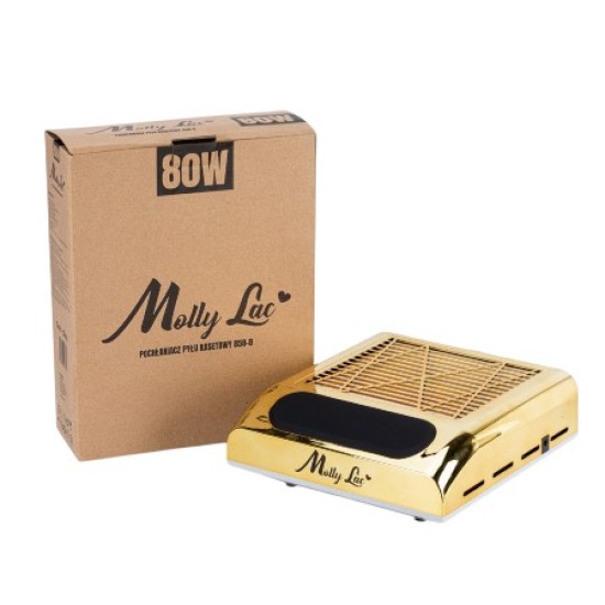 Nagel Stofafzuiger - 80Watt - Kleur: Goud Nagel Stofafzuiger - 80Watt - Kleur: Goud