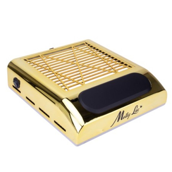 Nagel Stofafzuiger - 80Watt - Kleur: Goud Nagel Stofafzuiger - 80Watt - Kleur: Goud