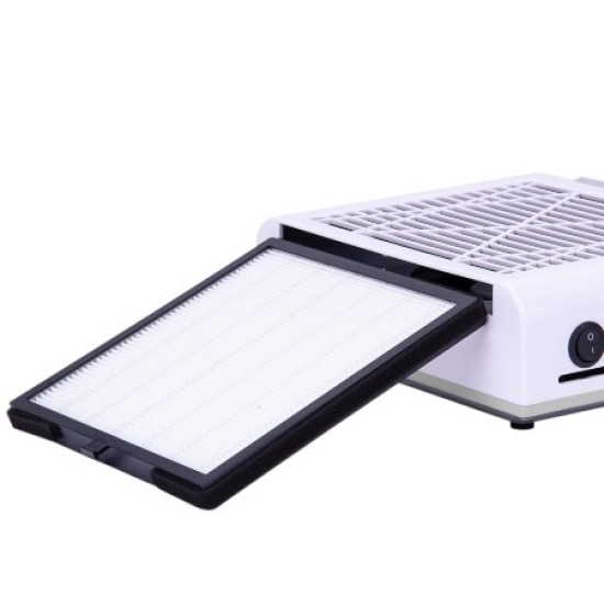 Nagel Stofafzuiger - 80Watt - Kleur: Wit