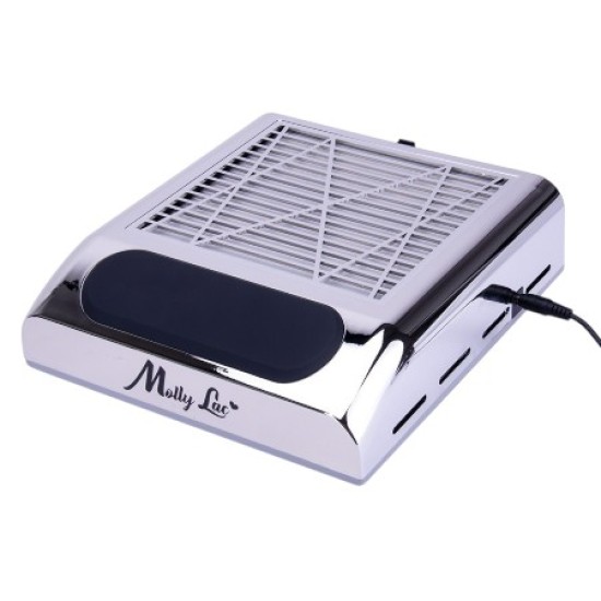 Nagel Stofafzuiger - 80Watt - Kleur: Zilver