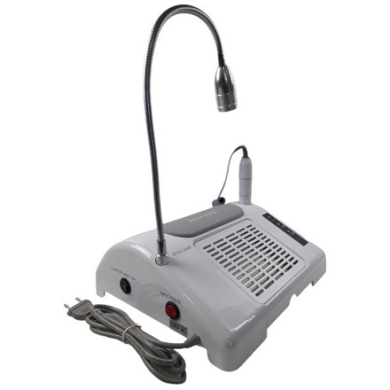 Nagelstation 3 in 1 - Salon Expert 3 in 1 - Stofafzuiger-Werklamp-Freesmachine