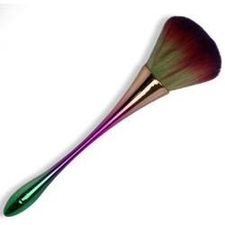 Stofborstel Metalic Roze