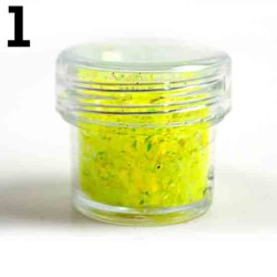 Diverse soorten nagelglitters en flakes 2 gram Diverse soorten nagelglitters en flakes 2 gram