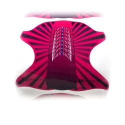 Nagelsjablonen Stiletto Classic Roze-Paars 500st