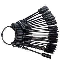 Tipwaaier - Showtips Zwart 24st Tipwaaier - Showtips Zwart 24st