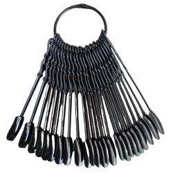 Tipwaaier - Showtips Zwart 24st Tipwaaier - Showtips Zwart 24st