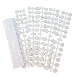 Bottle Dots - Sticker voor gellak - nagellakflesje