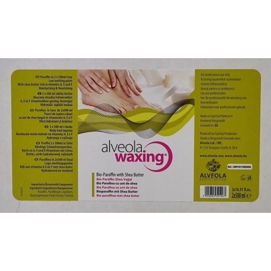 Alveola Waxing Paraffine Bio Shea Butter 1000ml