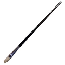 Lichaams Penseel Kattentong Lange Steel - Maat 8 Lichaams Penseel Kattentong Lange Steel - Maat 8