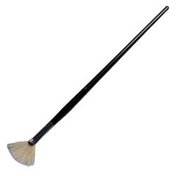 Lichaams Waaier Kwast Lange steel - Maat 10 Lichaams Waaier Kwast Lange steel - Maat 10