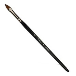 Nagelpenseel platte kat tong 16490 No. 4 Nagelpenseel platte kat tong 16490 No. 4