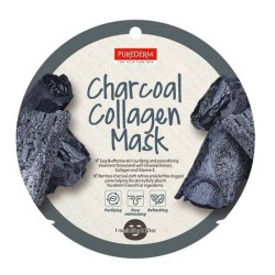 Charcoal Collageen vliesmasker Purederm Charcoal Collageen vliesmasker Purederm