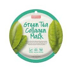 Green Tea Collagen vliesmasker Purederm Green Tea Collagen vliesmasker Purederm