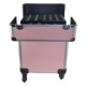 Beautykoffer - Beauty Trolley - Beautycase - Nagel Trolley - HA36: Licht Roze