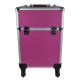 Beautykoffer - Beauty Trolley - Beautycase - Nagel Trolley - HA36: Roze