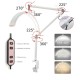 Moon LED Lamp M3X - Beauty Lamp met tafelklem - Kleur: Wit 