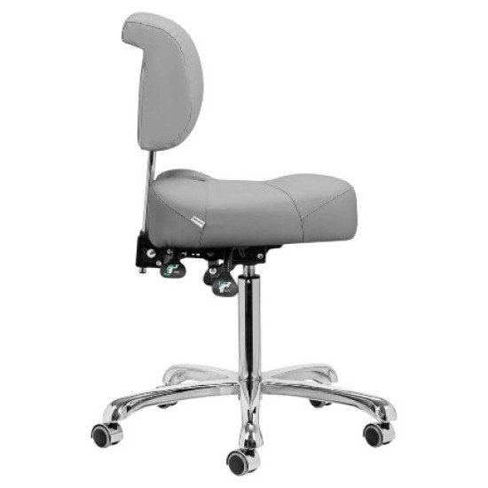 Tabouret Ergonomisch - Ergonomische Zadelkruk - Kleur: Grijs Tabouret Ergonomisch - Ergonomische Zadelkruk - Kleur: Grijs