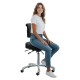 Tabouret Ergonomisch - Ergonomische Zadelkruk - Kleur: Zwart