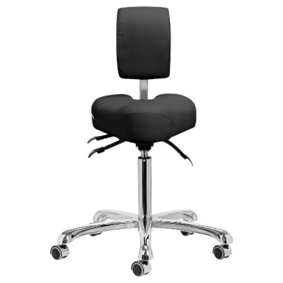 Tabouret Ergonomisch - Ergonomische Zadelkruk - Kleur: Zwart