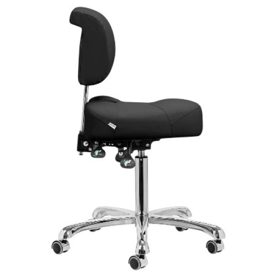 Tabouret Ergonomisch - Ergonomische Zadelkruk - Kleur: Zwart