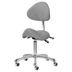 Tabouret de Luxe - Zadelzit de Luxe - Kleur: Grijs