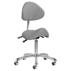 Tabouret de Luxe - Zadelzit de Luxe - Kleur: Grijs - BF2025