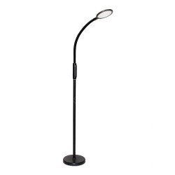 Dimbare Led Vloerlamp - Zwart Dimbare Led Vloerlamp - Zwart