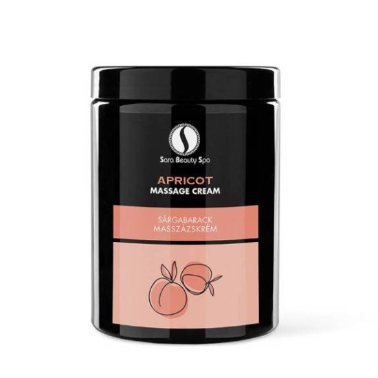Sara Beauty Spa Massage Cream Apricot 1000ml Sara Beauty Spa Massage Cream Apricot 1000ml