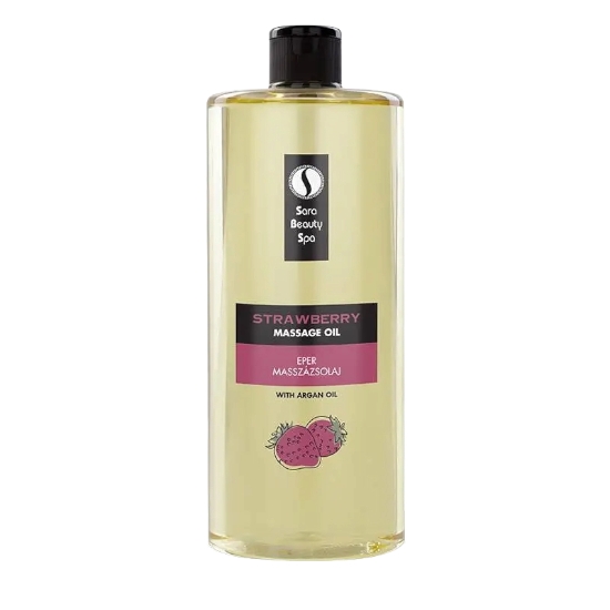 Sara Beauty Spa Massage olie Strawberry (argan) 1000ml