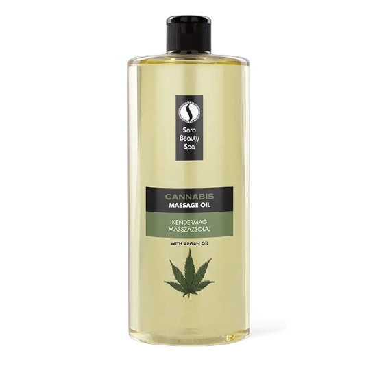 Sara Beauty Spa Massage Olie Cannabis (Argan) 1000ml Sara Beauty Spa Massage Olie Cannabis (Argan) 1000ml