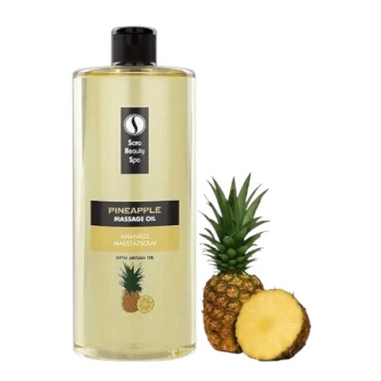 Sara Beauty Spa Massage Olie (Argan) Pineapple 1000ml Sara Beauty Spa Massage Olie (Argan) Pineapple 1000ml