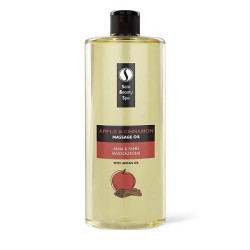 Sara Beauty Spa Massage Olie - Apple & Cinnamon (Argan) 1000ml Sara Beauty Spa Massage Olie - Apple & Cinnamon (Argan) 1000ml