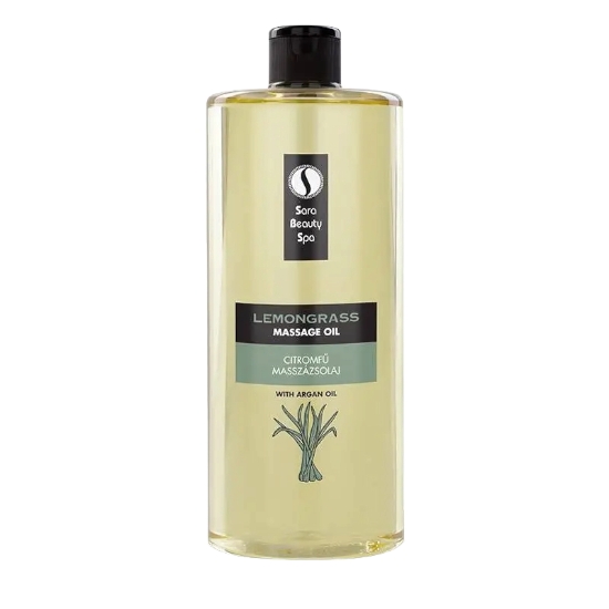 Sara Beauty Spa Massage olie Lemongrass (Argan) 1000ml Sara Beauty Spa Massage olie Lemongrass (Argan) 1000ml