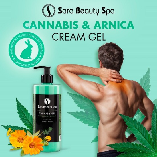 Sara Beauty Spa cannabis gel 250ml