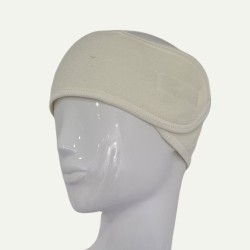 Basic Bandeau Badstof 1st - Kleur: Creme-Wit Basic Bandeau Badstof 1st - Kleur: Creme-Wit