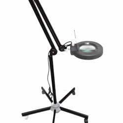 Led Loupelamp compleet met statief Zwart Led Loupelamp compleet met statief Zwart