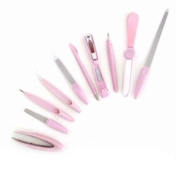 Manicure Instrumenten set compleet 10 delig Manicure Instrumenten set compleet 10 delig