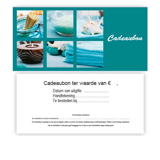 Cadeaubonnen met envelop 10st - Nr. 28